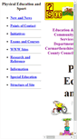 Mobile Screenshot of physed.ysgolccc.org.uk